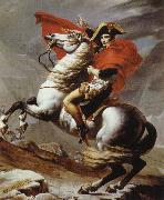 Jacques-Louis David napoleon bonaparte korsar alperna painting